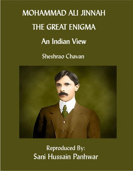 Mohammad Ali Jinnah the Great Enigma