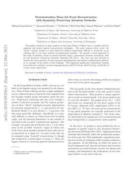 Arxiv:2010.09206V5 [Hep-Ex] 22 Mar 2021 Large Backgrounds, Is Comparatively Under-Explored