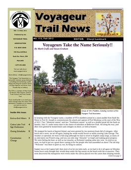 FALL 2012 Trailtrail Newsnews Published by The