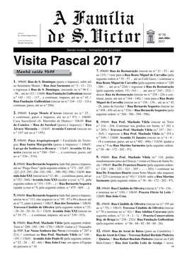 Visita Pascal 2017 Manhã Saída 9H00 7