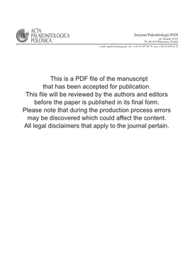 This Is a PDF File of the Manuscript That Has Been Accepted for Publication