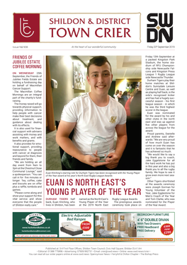 Euan Is North East's Young Player of the Year