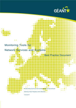 Monitoring Tools for Network Services and Systems Best Practice Document