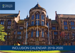 INCLUSION CALENDAR 2019–2020 Inclusion Calendar 2019 by Natasha Quinn Monday Tuesday Wednesday Thursday Friday Saturday Sunday Special Days