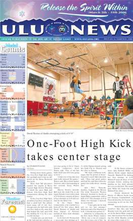 One-Foot High Kick Takes Center Stage