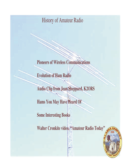 History of Amateur Radio