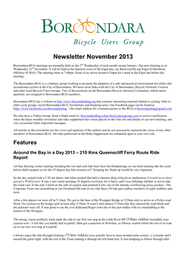 Newsletter September 2007