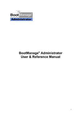 BMA User & Reference Manual V7.5 Build 1730 EN