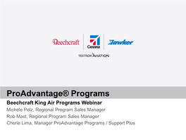 Proadvantage® Programs