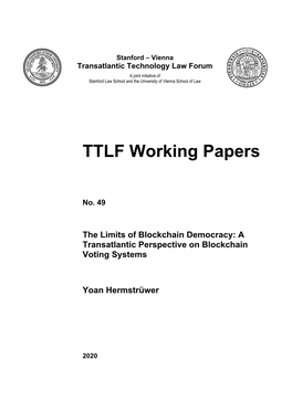 A Transatlantic Perspective on Blockchain Voting Systems