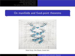 On Manifolds and Fixed-Point Theorems