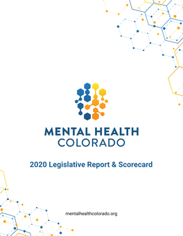 2020 Legislative Report & Scorecard 2020 Legislative Session