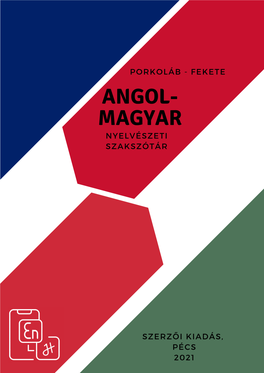 Angol-Magyar Nyelvészeti Szakszótár