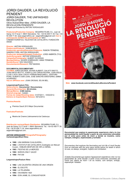 Largometrajes 2012 Feature Films