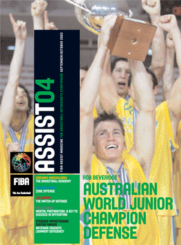 Australian World Junior Champion Defense