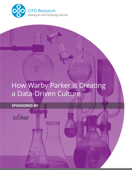 How Warby Parker Is Creating a Data-Driven Culture