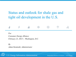 Analytical Questions for Shale Gas and Tight Oil Development in the U.S