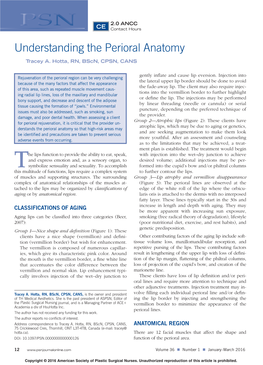 Understanding the Perioral Anatomy