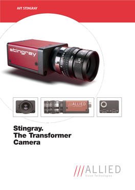 Stingray. the Transformer Camera AVT STINGRAY