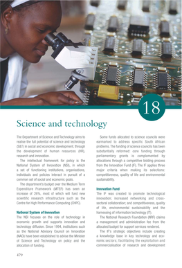 Science and Technology