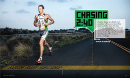 Chasing 2:40 Despite Deeper Pro Fields