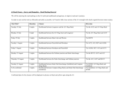 A3 Road Closure – Surrey and Hampshire – Road Marking Renewal