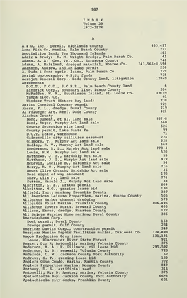 Minutes of the Trustees of the Internal Improvement Trust Fund, State Of