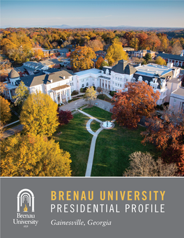 Brenau University Presidential Profile