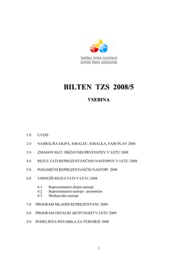 Bilten Tzs 2008/5