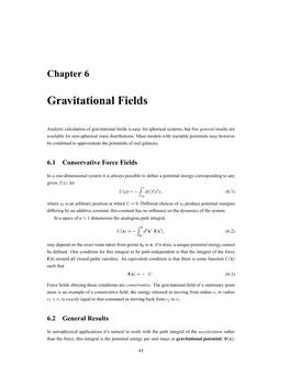 Gravitational Fields