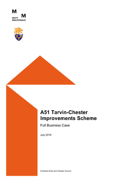 A51 Tarvin-Chester Improvements Scheme Full Business Case
