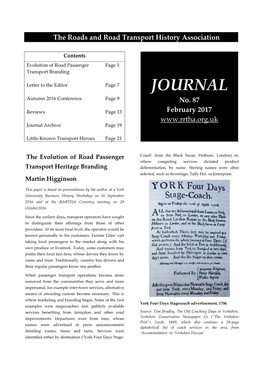 JOURNAL Autumn 2016 Conference Page 9 No