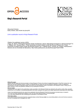 King's Research Portal