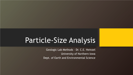 Particle-Size Analysis