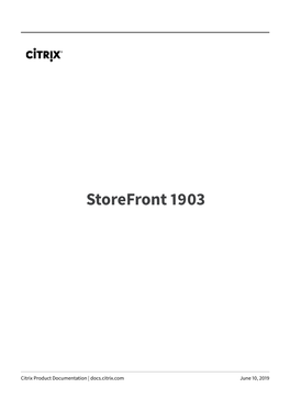 Storefront 1903