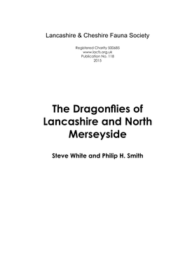The Dragonflies of Lancashire and North Merseyside