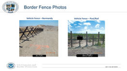 Border Fence Photos