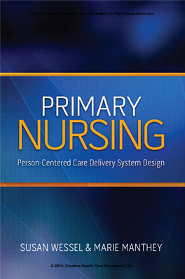 Primary Nursing Book Excerpt