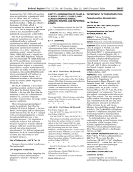 Federal Register/Vol. 72, No. 98/Tuesday, May 22, 2007