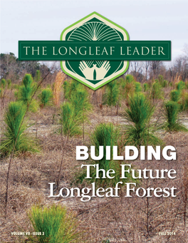 ISSUE 3 FALL 2014 Fall-Longleaf-Leader Layout 1 9/22/14 5:36 PM Page 3