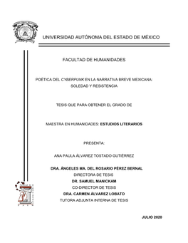 Universidad Autónoma Del Estado De México