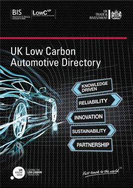 UK Low Carbon Automotive Directory
