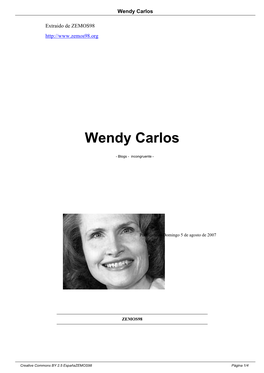 Wendy Carlos