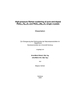 Welsch Thesis