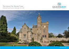 The Library Flat Bonaly Tower 65 Bonaly Road, Colinton, Edinburgh, EH13 0PB