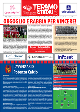 Orgoglio E Rabbia Per Vincere!