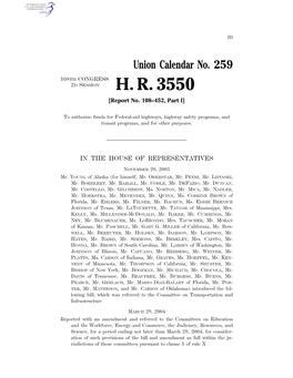 H. R. 3550 [Report No