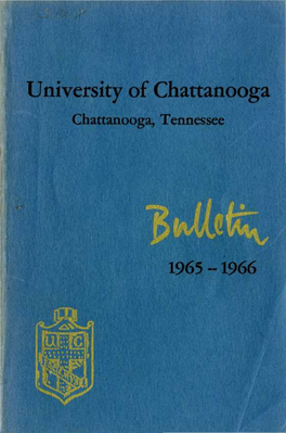 University of Chattanooga Chattanooga, Tennessee