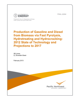 Pyrolysis Oil and Upgrading