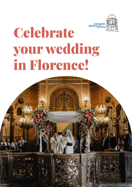 Celebrate Your Wedding in Florence!